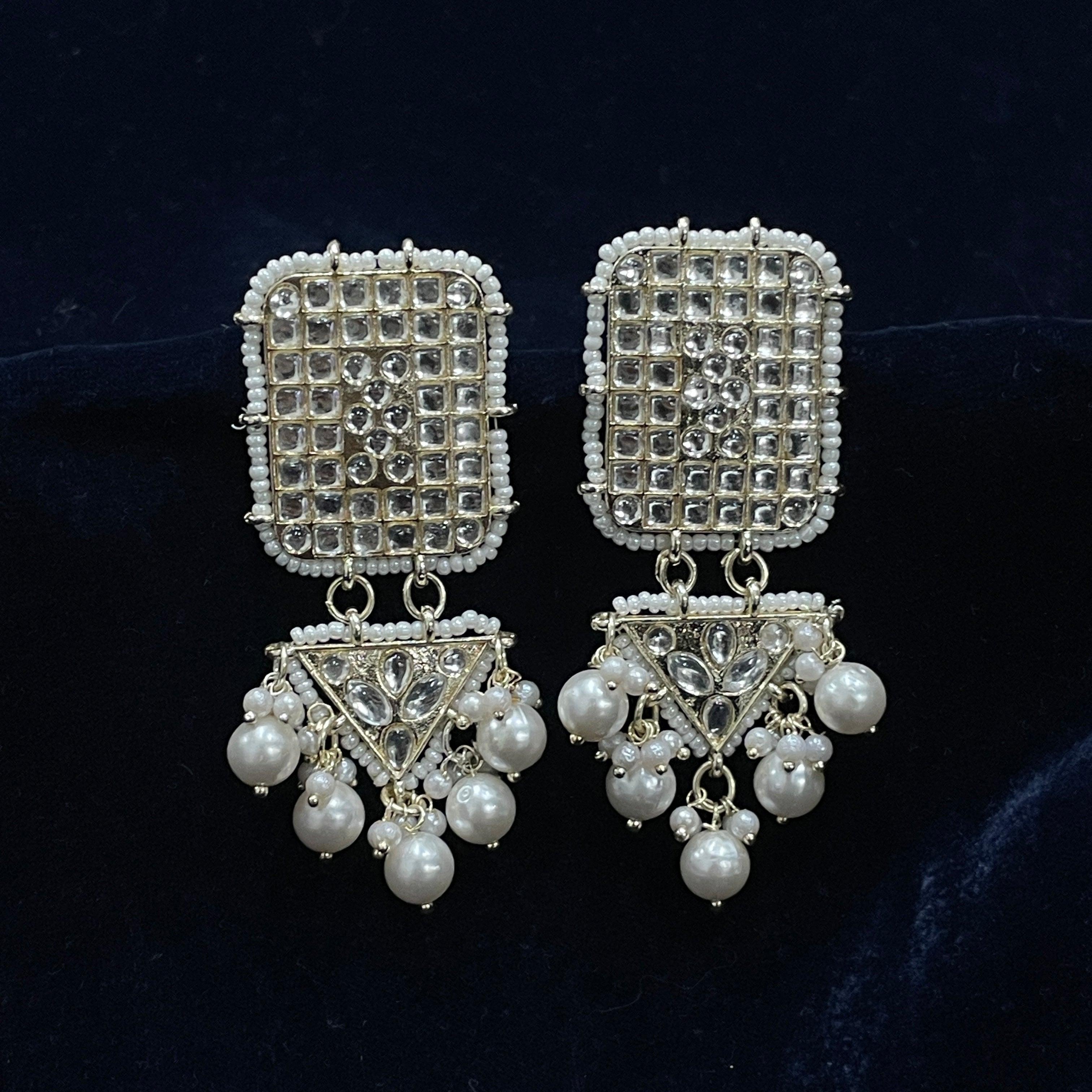 Golden Pearl Earrings - The Vivian Store