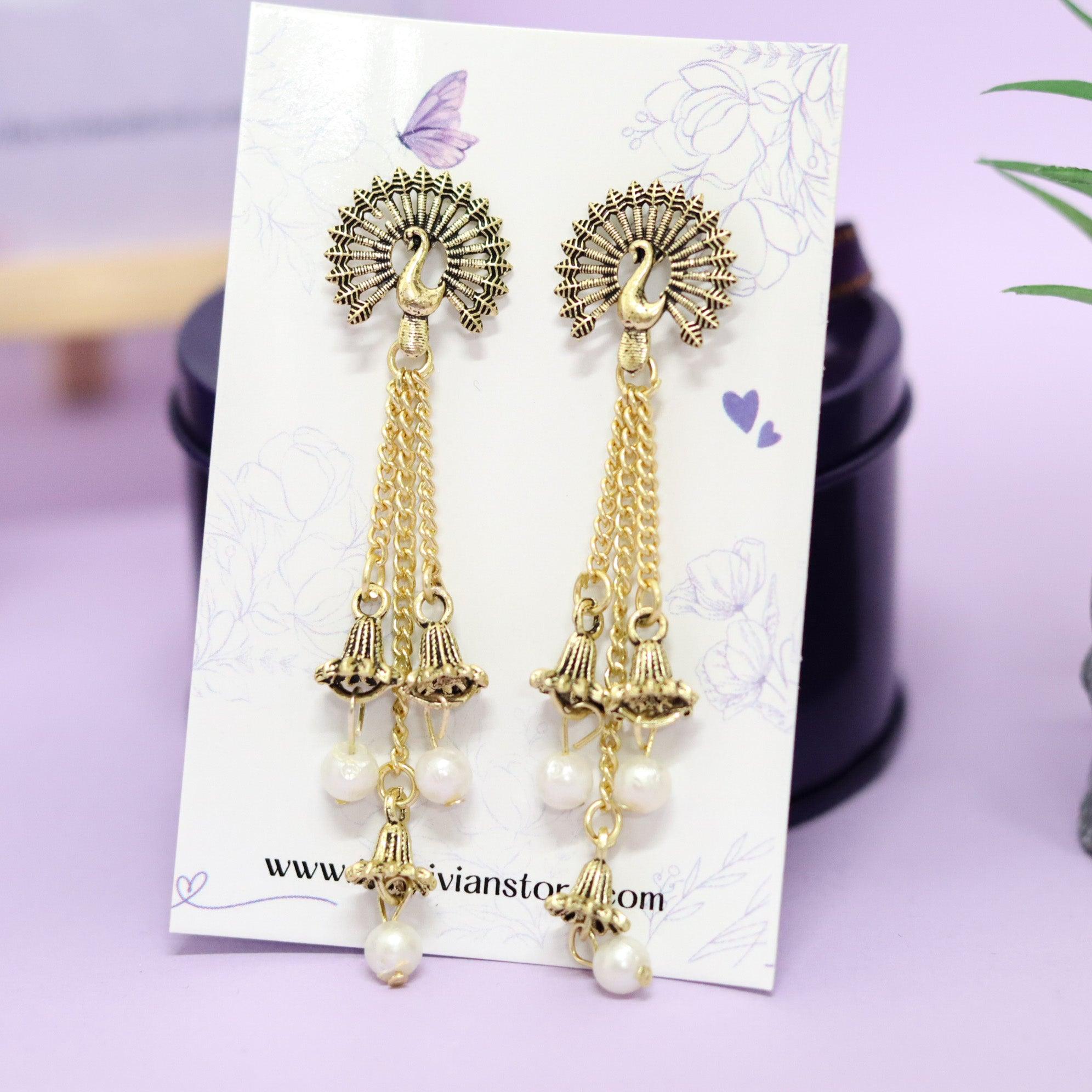 6 "Made For Her" Jhumkas With Free Surprise Gift - The Vivian Store