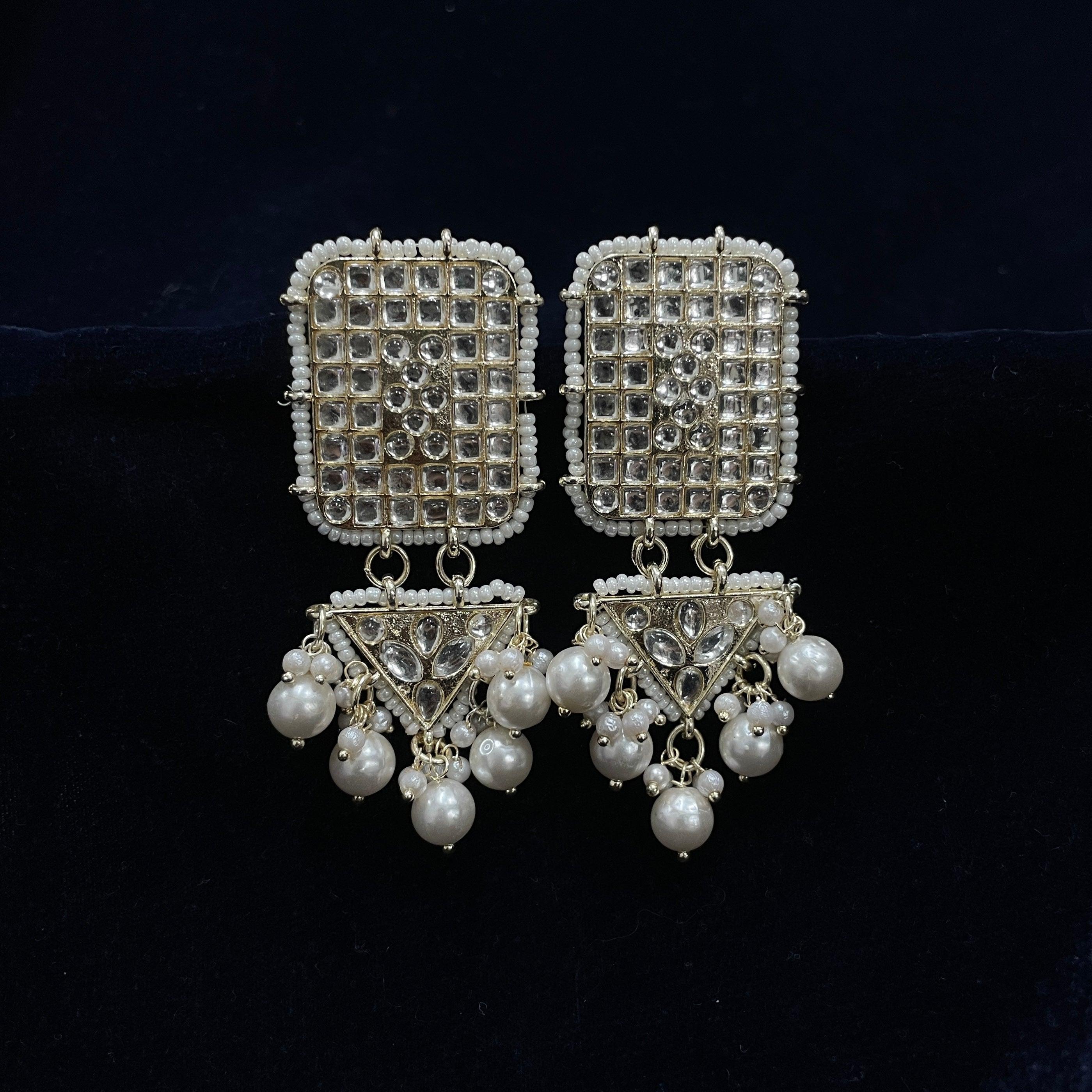 Golden Pearl Earrings - The Vivian Store