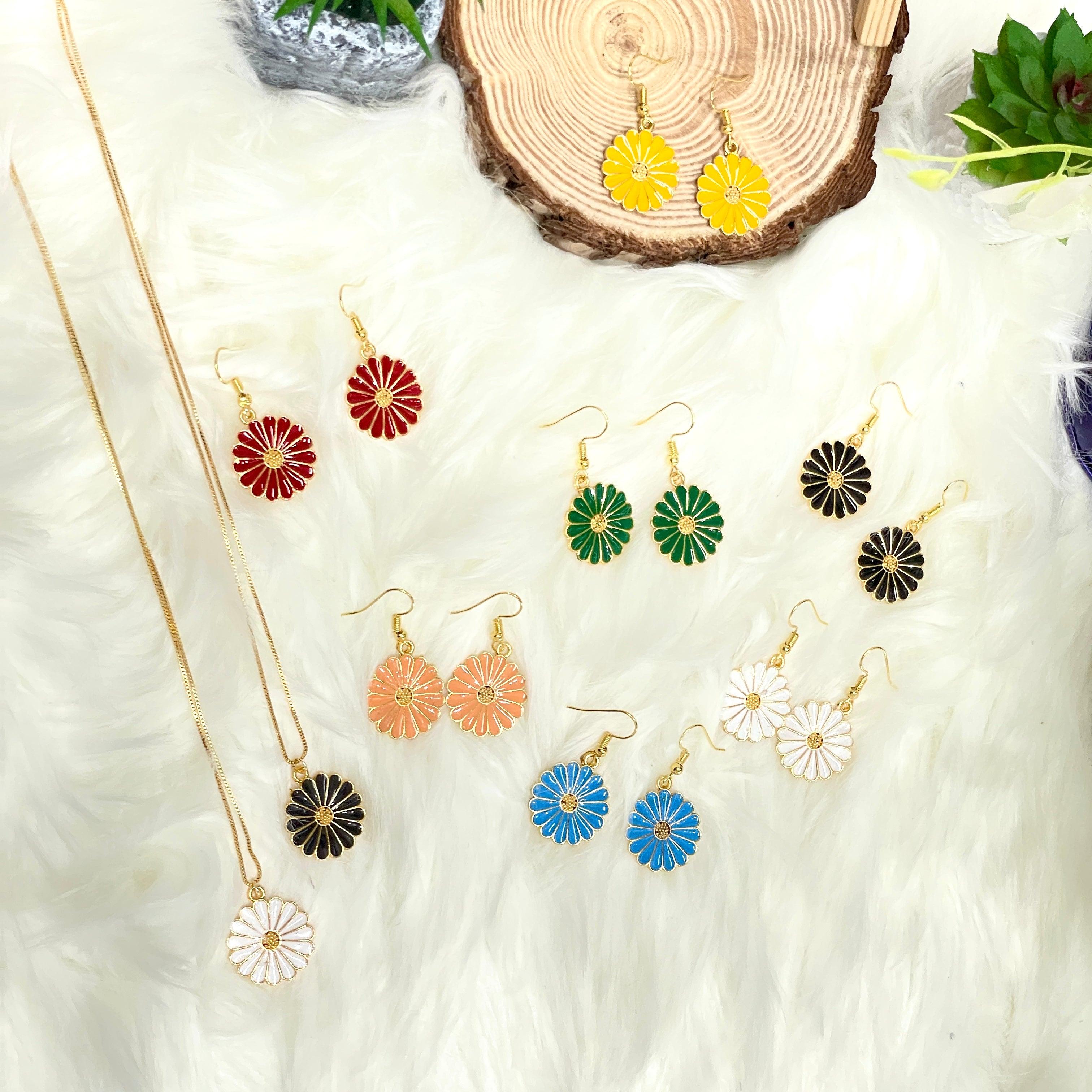 Flower Earrings set - The Vivian Store