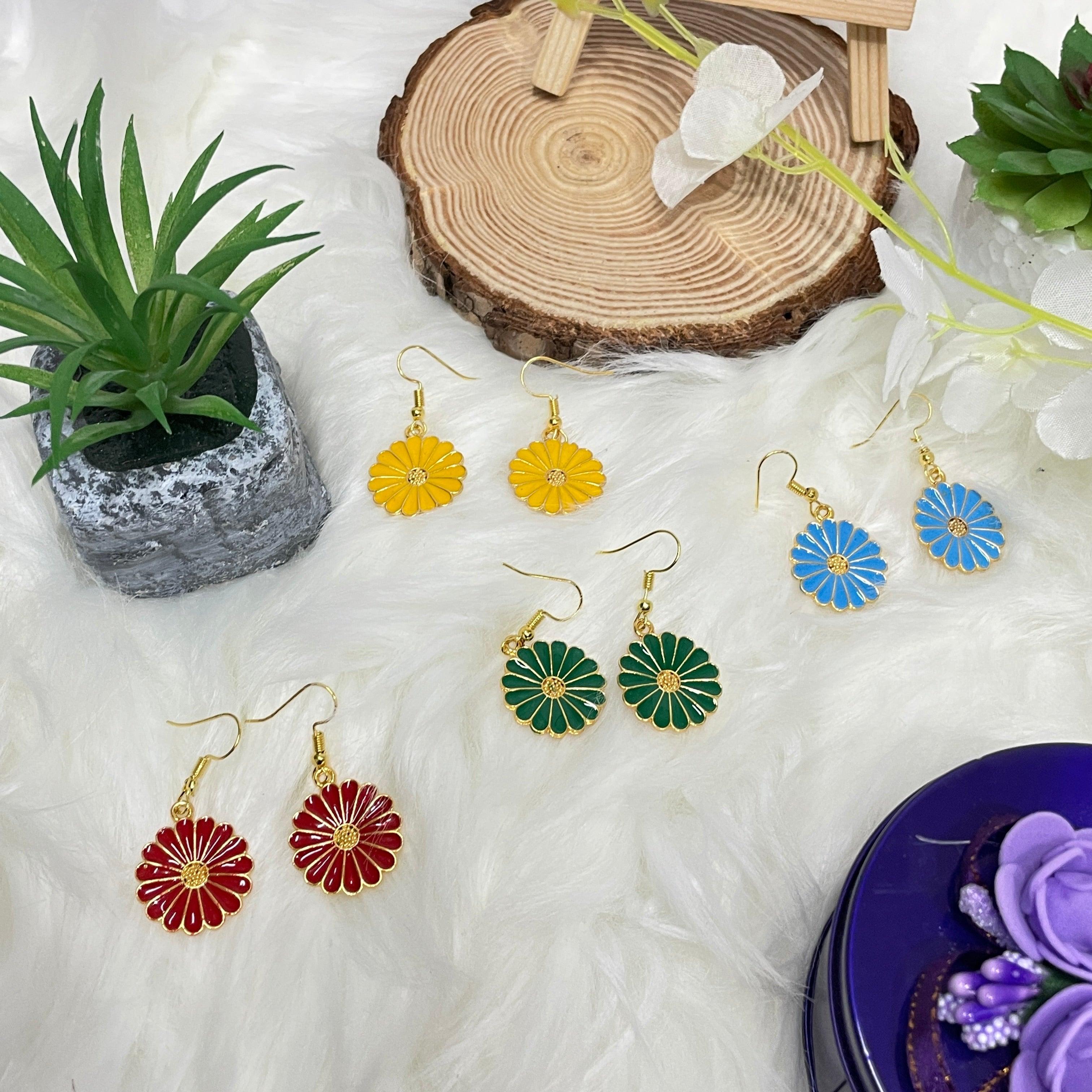 Flower Earrings set - The Vivian Store